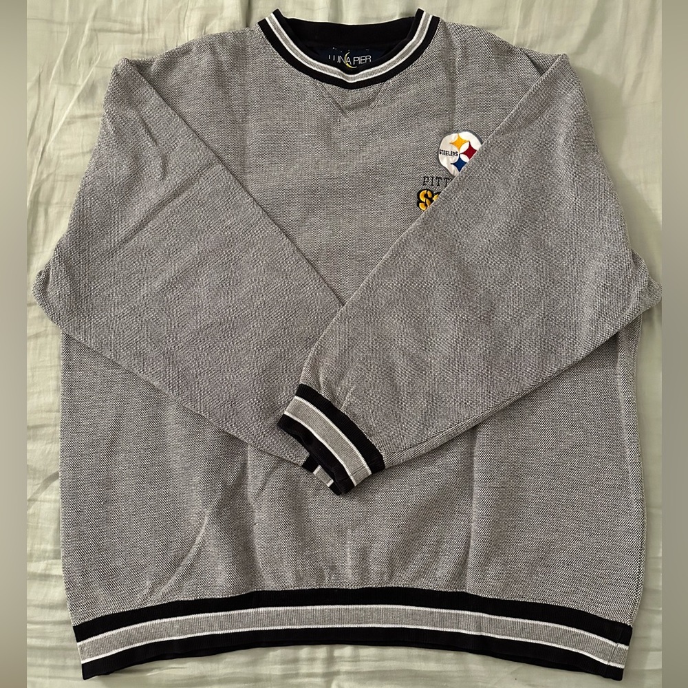 Gray Pittsburgh Steelers Men's Sweater